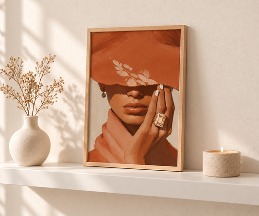 Affiche décorative A4 sans cadre – Stella