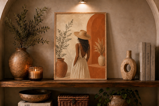 Affiche décorative A4 sans cadre – Alba ✨