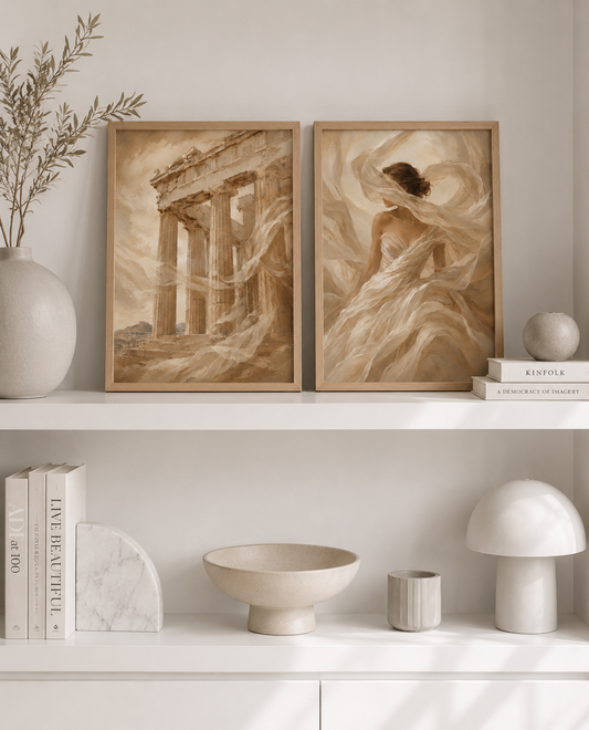 Duo d’affiches décoratives A4 – Thalia