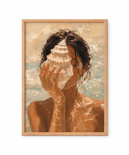 Affiche décorative A4 – Ocean Muse