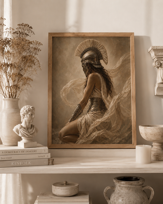 Affiche décorative A4 sans cadre – Athena