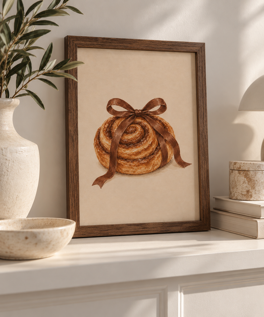 Affiche décorative A4 sans cadre – Sweet Cinnamon