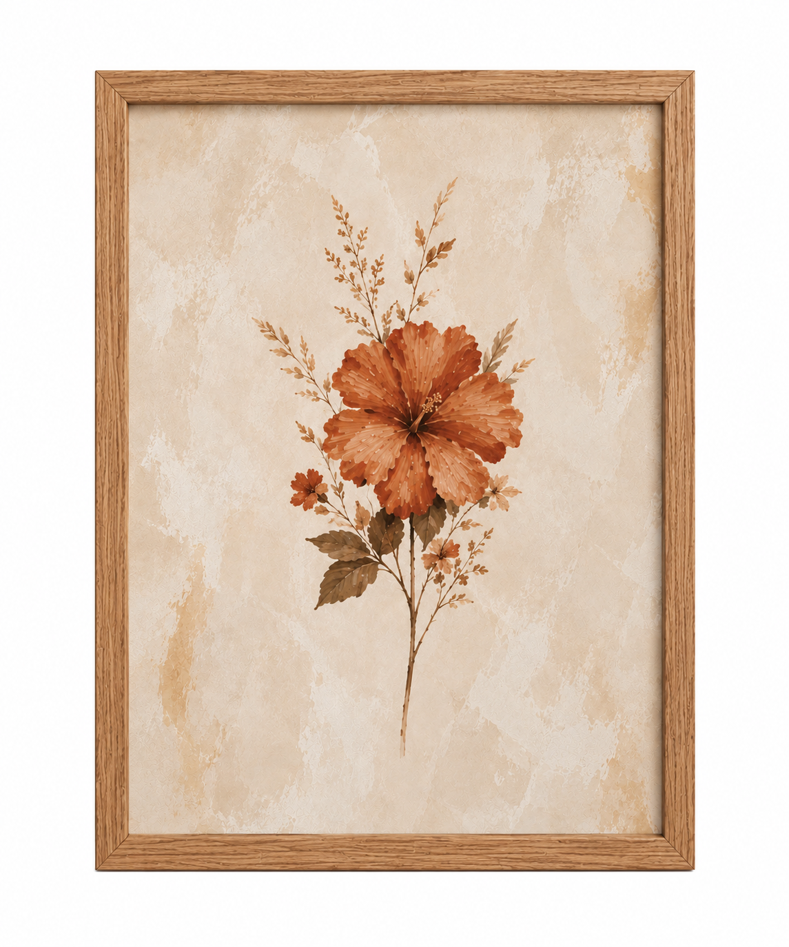 Affiche décorative A4 sans cadre – Sienna