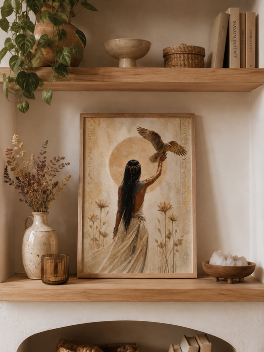 Affiche décorative A4 sans cadre – Néfertari