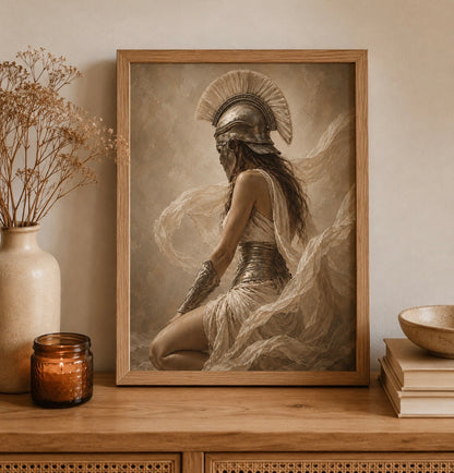 Affiche décorative A4 sans cadre – Athena