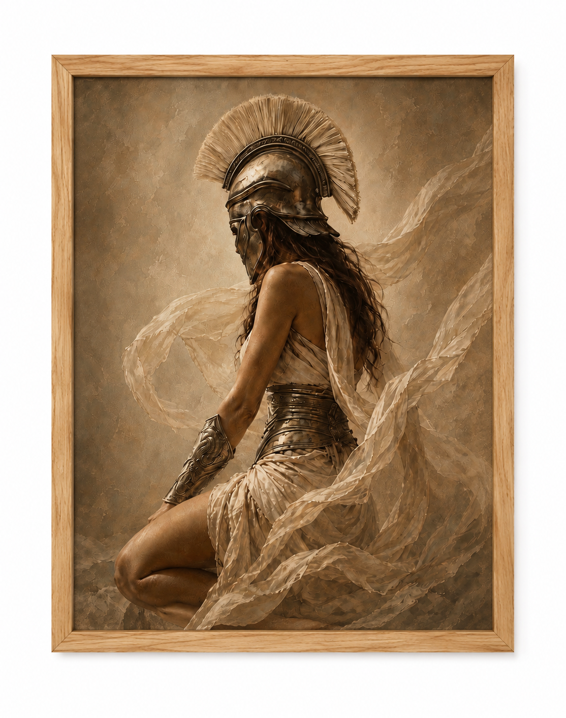 Affiche décorative A4 sans cadre – Athena