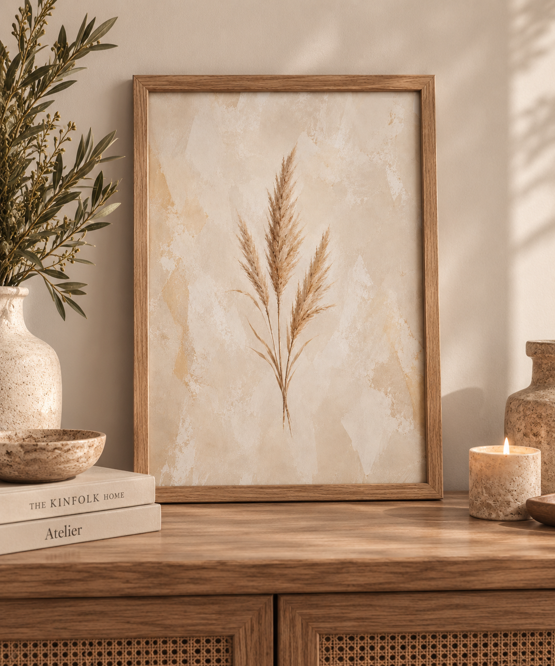 Affiche décorative A4 sans cadre – Solena