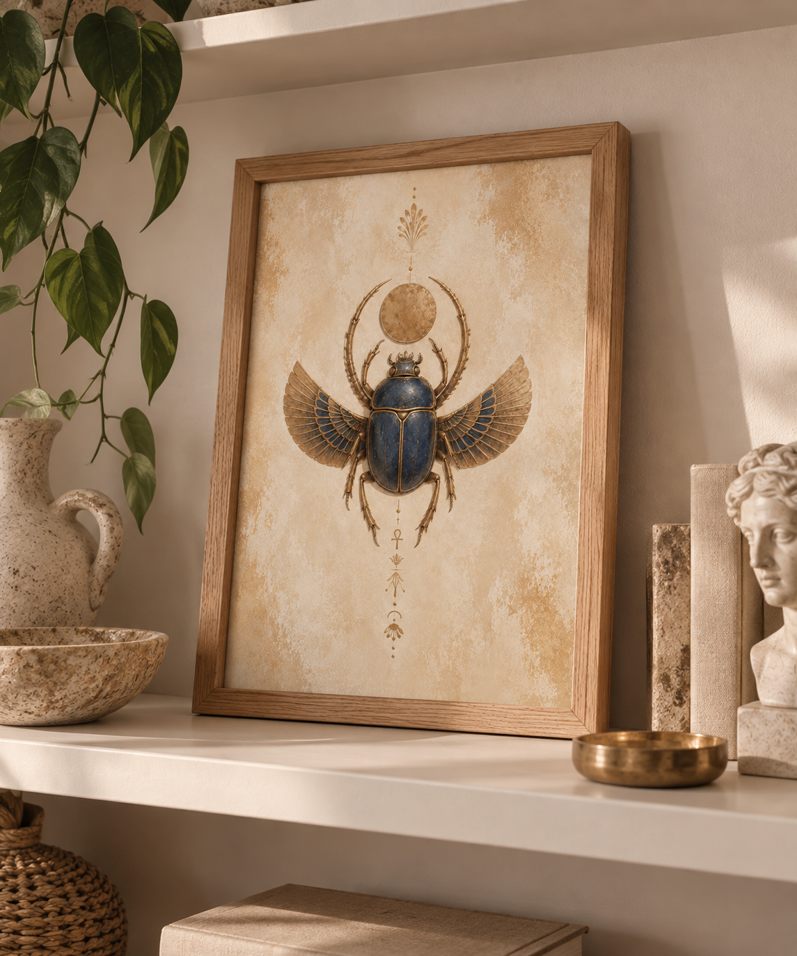 Affiche décorative A4 sans cadre – Khepri