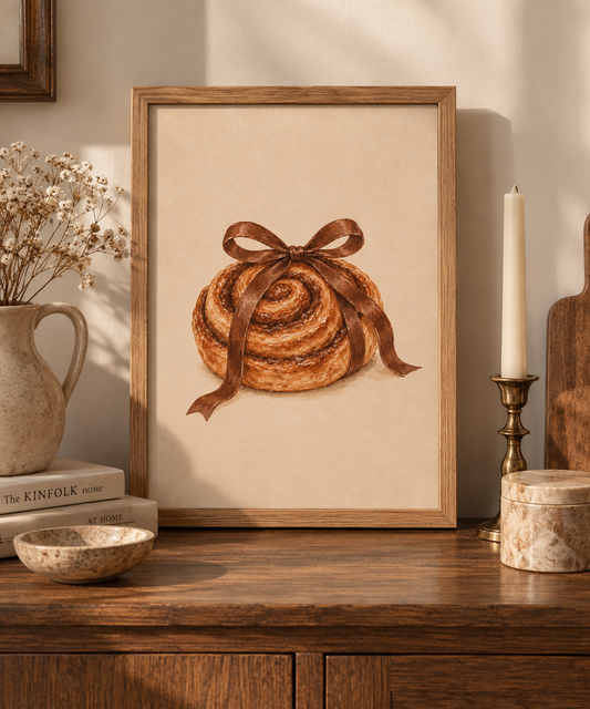Affiche décorative A4 sans cadre – Sweet Cinnamon