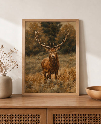 Affiche décorative A4 sans cadre – Highland