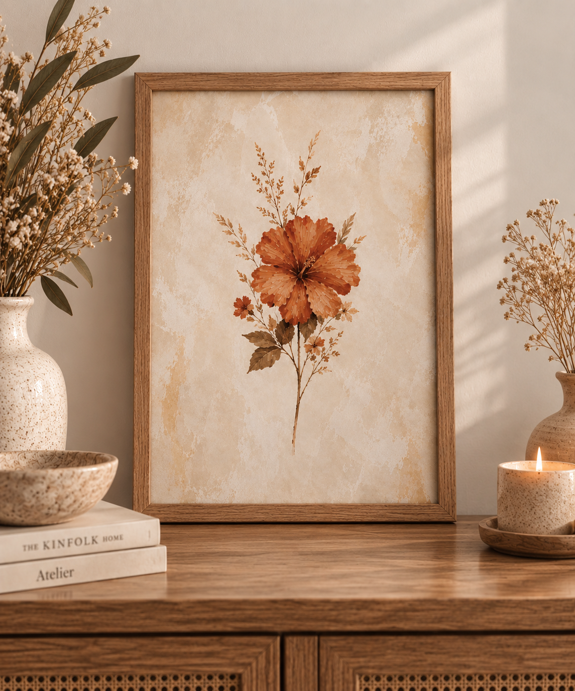 Affiche décorative A4 sans cadre – Sienna