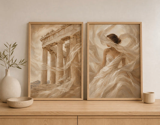 Duo d’affiches décoratives A4 – Thalia