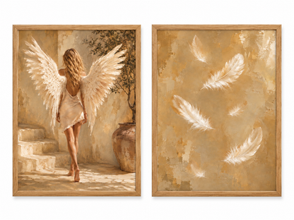 Duo d’affiches décoratives A4 – Heavenly Grace