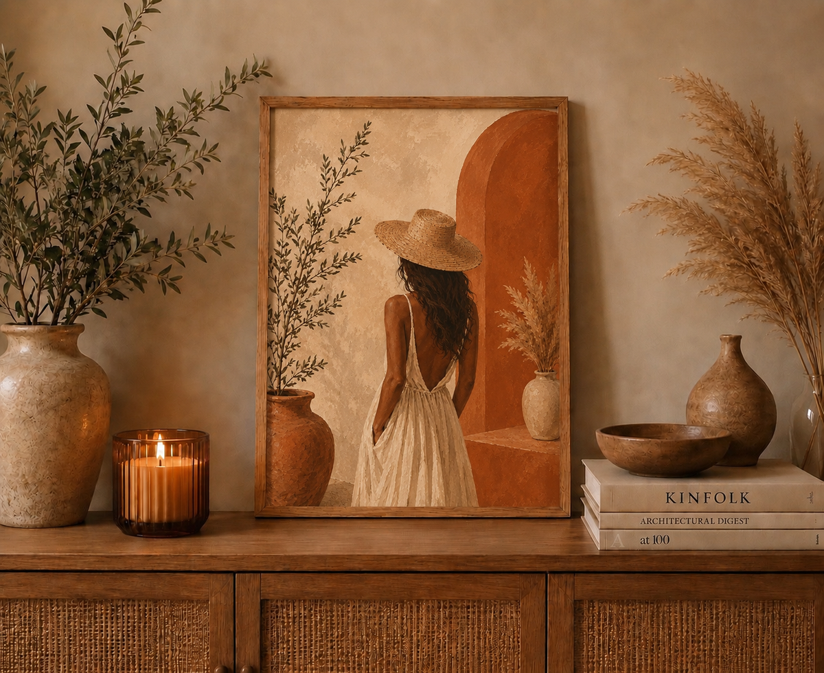 Affiche décorative A4 sans cadre – Alba ✨