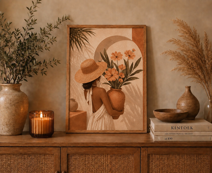 Affiche décorative A4 sans cadre – Lola ✨