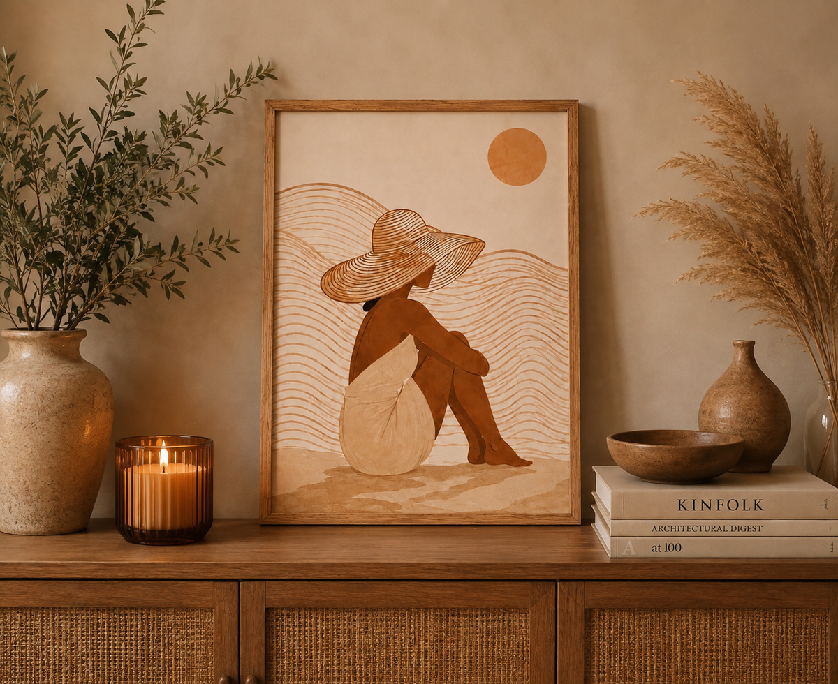 Affiche décorative A4 sans cadre – Sofia ✨