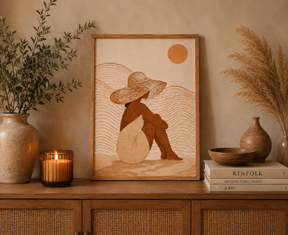 Affiche décorative A4 sans cadre – Sofia ✨