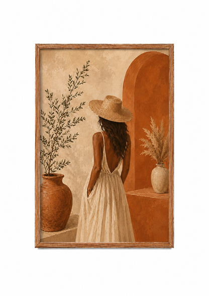Affiche décorative A4 sans cadre – Alba ✨