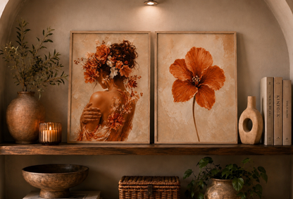 Duo d’affiches décoratives A4 sans cadres – Anastasia ✨